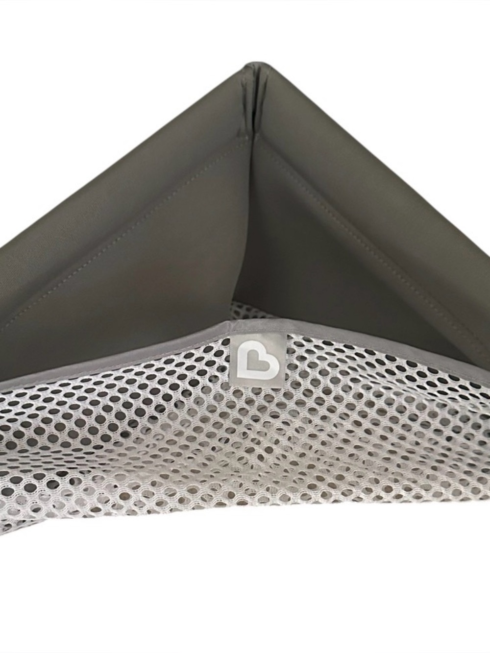Gray Mesh Bath Toy Caddy Storage